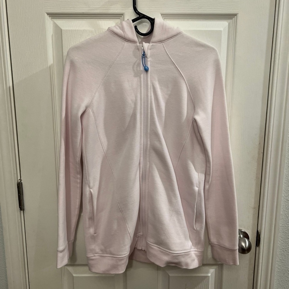 Ivivva by Lululemon pink scuba zip up size 14 youth